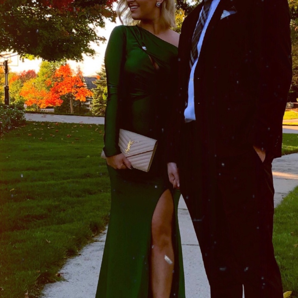Emerald gown